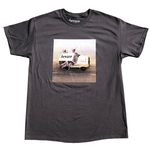 2 WHEEL T-SHIRT (CHARCOAL)